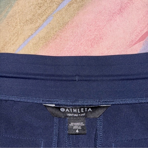 ATHLETA Venture Pant women’s size 6  In Navy blue - Picture 5 of 7
